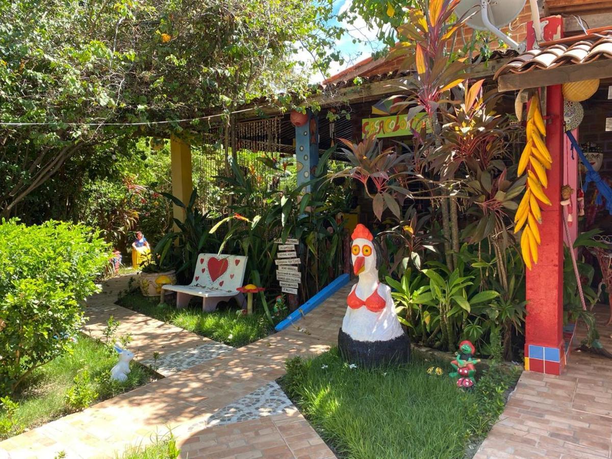 ホテル Pousada Casa Colorida Pôrto das Galinhas エクステリア 写真