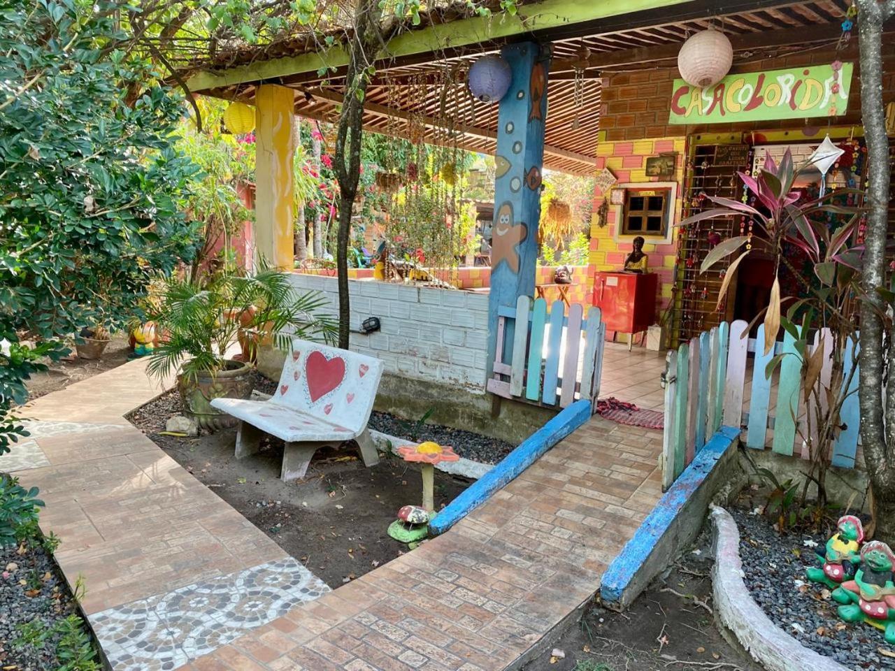 ホテル Pousada Casa Colorida Pôrto das Galinhas エクステリア 写真